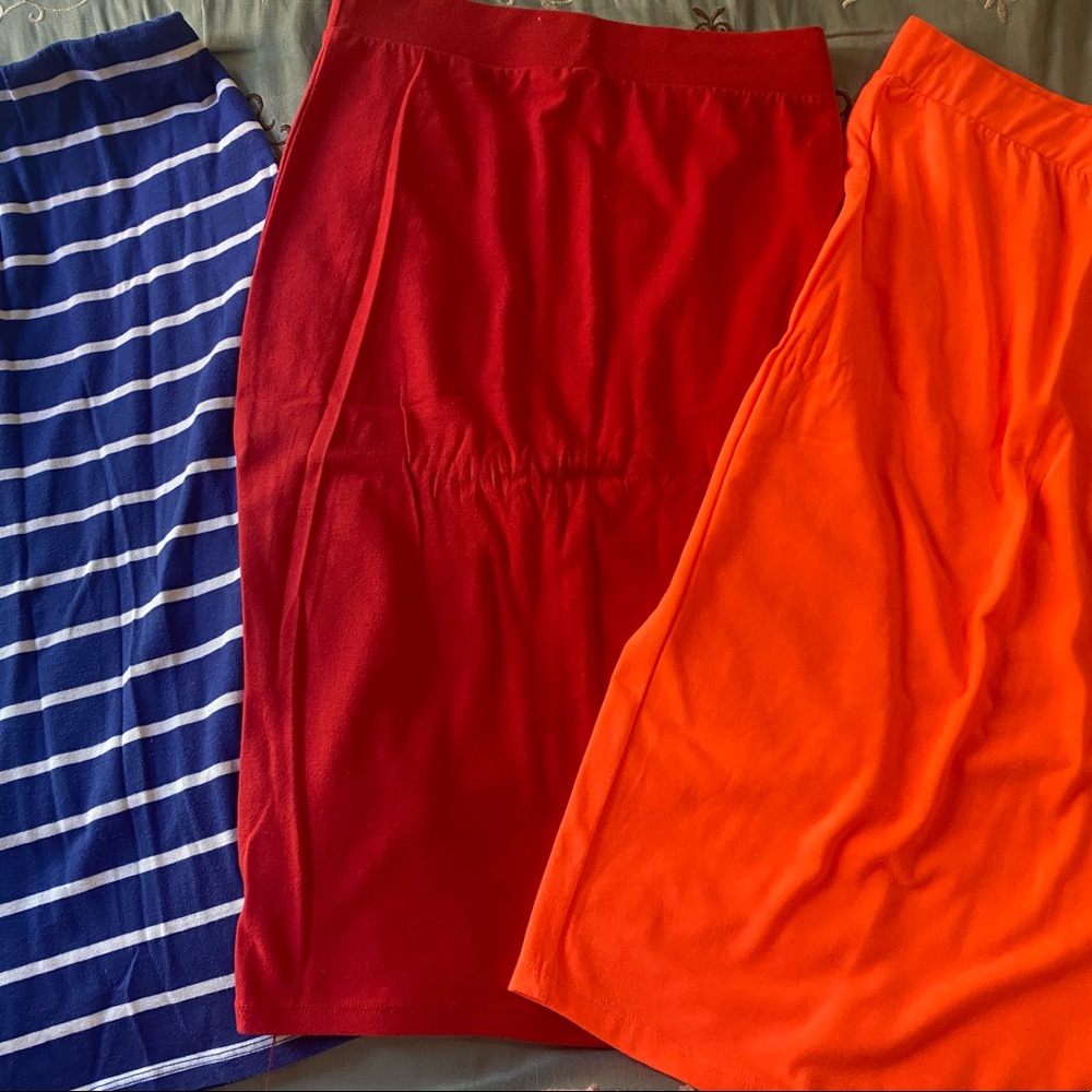 Bundle of three Pencil Bodycon Skirts